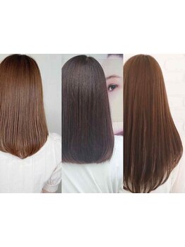 [True Trust]の髪質改善で見違える髪へ…★一回目から効果を実感！柔らかさで自然なストレートに