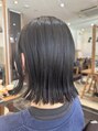 オーブ ヘアー リヨン 西宮北口店(AUBE HAIR lyon) 切りっぱなしボブ☆アッシュグレイで。