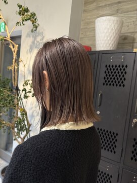 ヲタク(wotaku.) チョコレートブラウンベージュカラー透明感カラーくすみベージュ