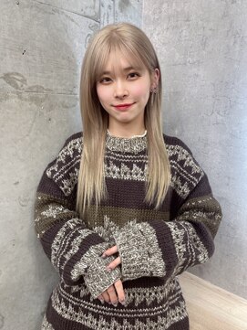 アロ 大阪梅田(alo) 【momoa】ミルクティーベージュ