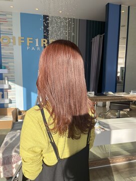 コワファースト 大分(COIFF1RST) ピンクベージュカラー