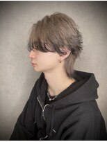 ジーナ 天神(Zina)&nbsp;センターパートウルフ/エンドカラー