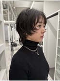 くせ毛/ショートウルフ