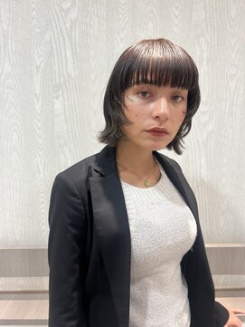 ニューヨークニューヨーク 大久保店(NYNY) 顔周りレイヤー × ボブ