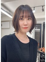 メルバイグラフ 梅田(mel by GRAFF)&nbsp;【ミニボブ】ナチュラルボブ/ストレートボブ/ショートボブ