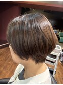 表面メテオストレート!ショートボブ!