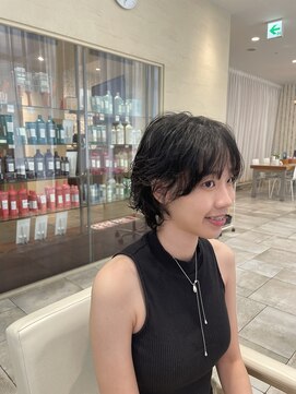 ヒアカアヴェダ 天神VIORO (Heaka AVEDA) マッシュウルフ×パーマ