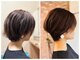 スイッチプラス(switch PLUS)の写真/ショートヘアでイメチェンしたい方必見◎クセや髪質・骨格に合わせたカットで自宅でも再現できるスタイル♪