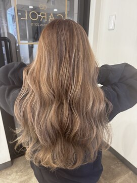 キャロル(CAROL) ハイライト×ミルクティーベージュ