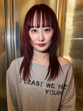 オルタナティブ(alternative) ワインレッドレイヤー