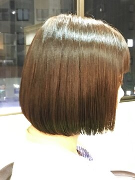 リコント(Re:cont) アイロン・ブラシ未使用!ハンドドライのみで完成した大人ボブ◎