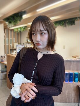 レイヤーボブ/レイヤーカット/ボブ/似合わせ/西新/百道浜