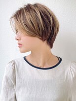 カバーヘア ブリス 志木南口駅前店(COVER HAIR bliss)&nbsp;大人上品◎ハイライト/コンパクトショート//似合わせカットp志木