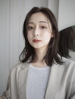 ヌヌ 渋谷 原宿 明治神宮前(nunu)&nbsp;レイヤーカットウルフカットボブグレージュオリーブべージュ