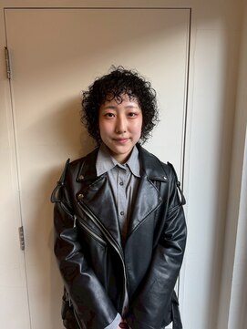 チックタック エアライン(TICK-TOCK Airline) 【TICK-TOCK】ハードパーマ×黒髪