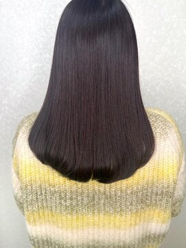 美容室 ハルミ ヘア リゾート 川口店(Harumi Hair Resort) 前髪/アンブレラカラー/こなれミディ/イメチェン/ウェーブパーマ