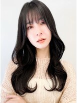 ソア 渋谷(soar) 黒髪レイヤーカット髪質改善トリートメント顔周りカット