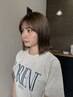 【新規/透明感抜群☆】 似合わせカット+透明感カラー¥10670→¥8500