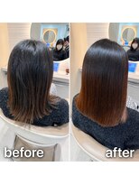 アース 渋谷店(HAIR&MAKE EARTH) 乾かすだけでまとまる美髪ボブ
