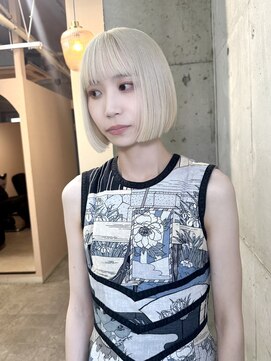 ラニヘアサロン(lani hair salon) ホワイトブロンド/抜きっぱなしブロンド/ブリーチ/ハイトーン