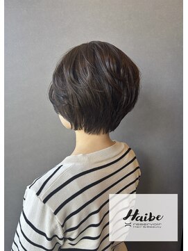 レザボアハイブ(reservoir Haibe) 30代40代白髪ぼかしショート