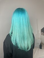 ヘアーデザインルアナ(Hair design Luana.)&nbsp;初音ミク風カラー