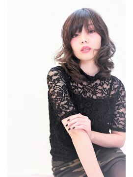 ルークス 中央林間(LOOOKS) 伸ばしかけの髪にもおすすめ☆ラフなミディアムヘア