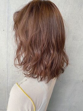 ビートス(BEAT S) マロンブラウン　ダブルカラー　ハイライト