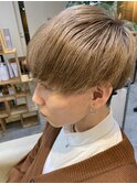 【YUKI】ナチュラルマッシュ×ミルクティーベージュ