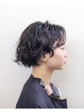 ルプラ ガーデン(le-pla garden) パーマショート#豊橋#髪質改善#ケアパーマ#簡単スタイリング