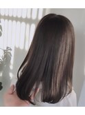やんわり透明感グレージュ
