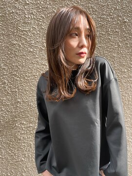 ソワリー 栄(THOiRY) THOiRY【女性らしい柔らかヘア】似合わせ小顔艶髪ゆる巻きロング