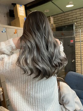 ラフ(LAFF) #黒髪#ボブルフ#ネビージュ#小顔#ワンレン