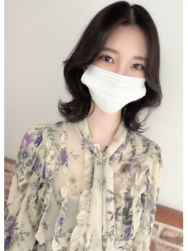 エニー 栄(Any) 小顔みせ韓国風くびれボブ2