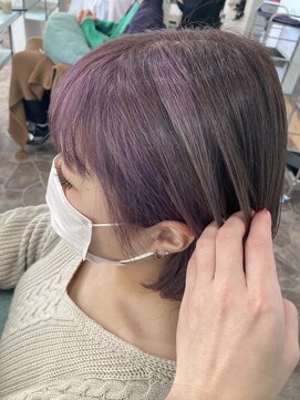 ヘアーディア みどり店(Hair...DiA) パープルフレーミング