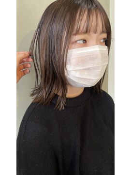 ファンファンバイルー 岐阜(fan fun by Rooo) ぷつっとボブ