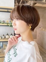 アイティー バイ アルバム 浦和店(IT by ALBUM)&nbsp;ナチュラルショート_ショコラアッシュヘルシースタイル_ba410312