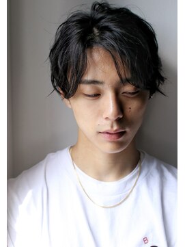 アントワープトーキョー(antwerp TOKYO) 『力石サトシ』波巻き束感ショートツーブロックマッシュ