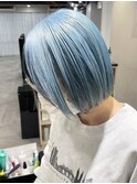 ミルクティーベージュダブルカラーケアブリーチインナーカラー