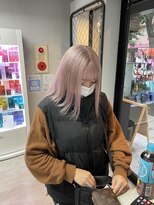 ヘアスタジオワン 藤沢店(HAIR STUDIO ONE)&nbsp;薄ピンク