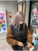 薄ピンク