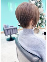 ユーフォリア(Euphoria.)&nbsp;大人可愛いグレージュ×ショートヘア
