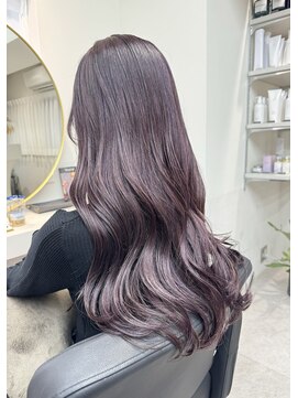 クアン(Cuan) ◆美髪レイヤーロング　ハイライトベリーピンクロング◆