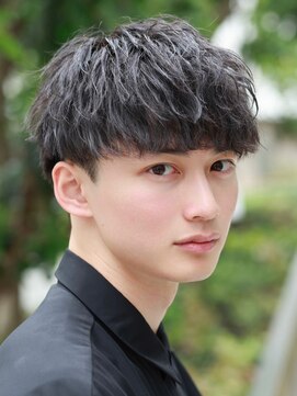 リップス 池袋(LIPPS) 爽やかショートマッシュ　ゆるふわツイスパ