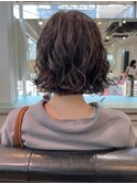 ボブ　ボブパーマ　ウェーブ　レディースパーマ　原宿　表参道