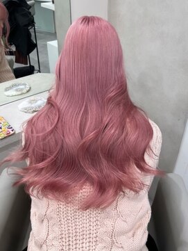 ベレーザ 渋谷(BELEZA) 11147ホワイトピンクラベンダーミルクティー髪質改善韓国風巻き