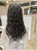 ロング×スパイラルパーマ