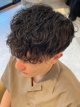 カインド 南青山(hair&make up KIND) 波巻きパーマ スパイラルパーマ 縦落ちパーマ メンズ men's