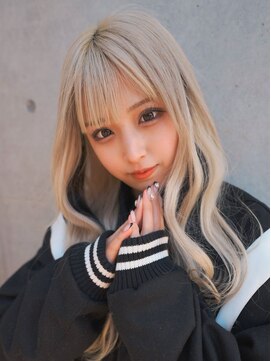 ボアップ 松山店(boappu) エクステでインナーカラーおすすめです！