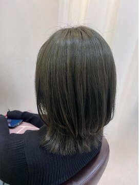 レゴヘアー(Lego Hair) ツヤカラー/オリーブブラウン/ウルフミディ